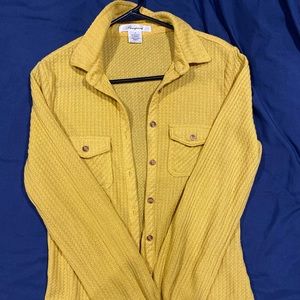 Waffle knit shirt
